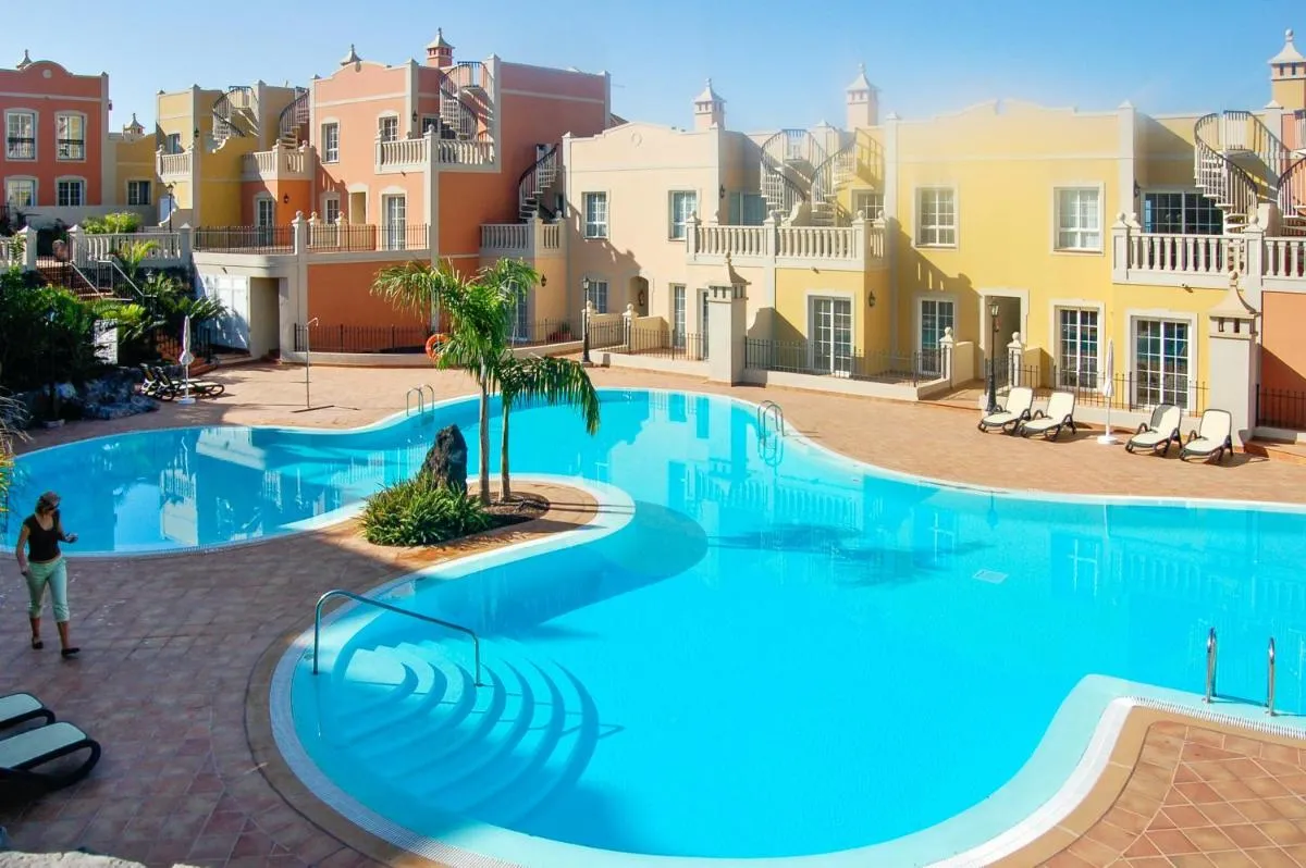 Image 1 of 2 bedrooms apartement at Palm Mar 800 m away from the beach with sea view shared pool and furnished terrace