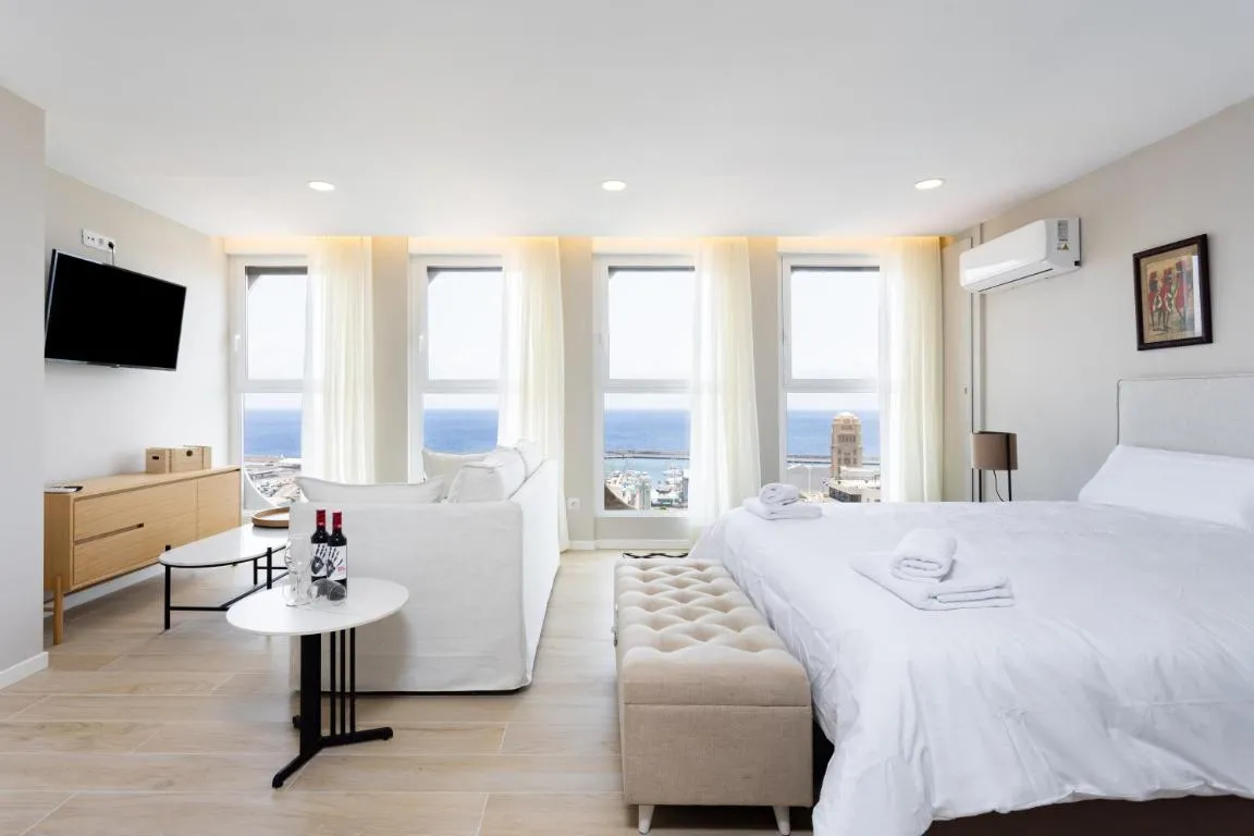 Image of Home2Book Stylish Sea Views Studio Santa Cruz