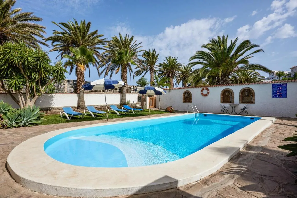 Image of One bedroom house with shared pool furnished terrace and wifi at Buenavista del Norte 1 km away from the beach