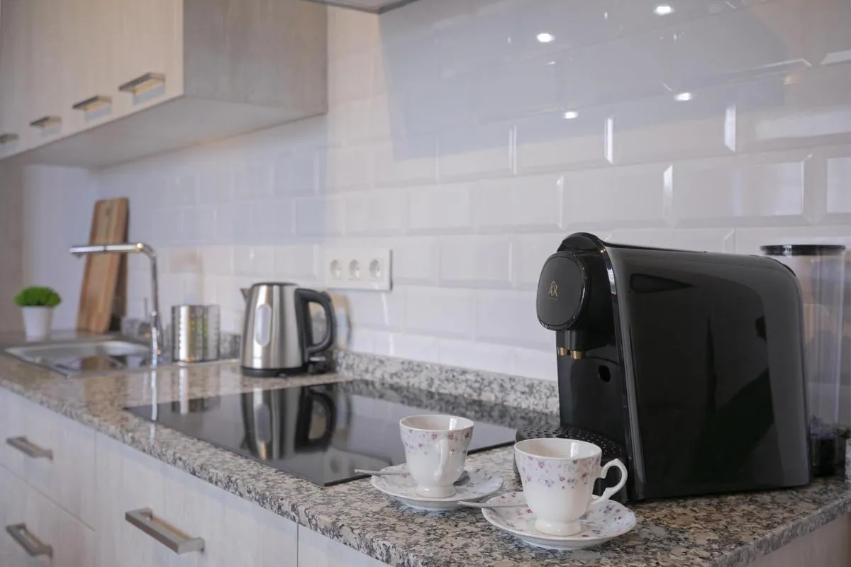 Image 3 of Central Apartment 2-min walking to city center, Professional Coffee Machine, Fully Equiped Kitchen