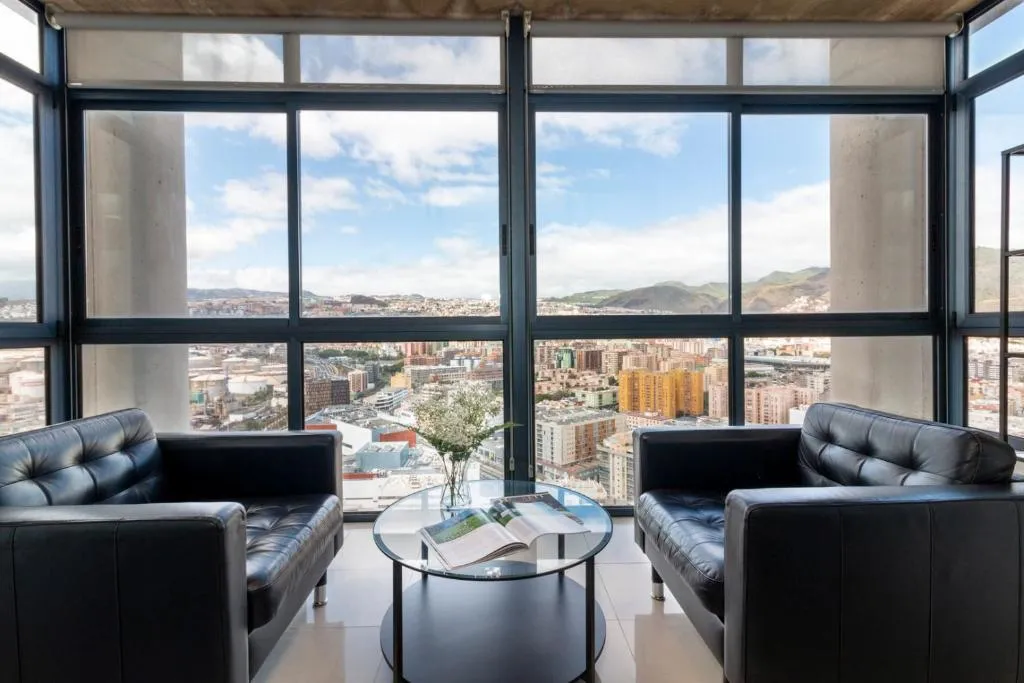 Image of HomeForGuest NEW Modern Penthouse Apartment with panoramic views of Santa Cruz