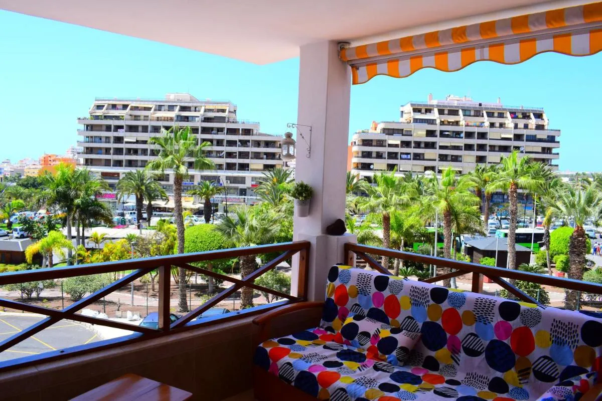 Image 1 of Sunny Summerland Los Cristianos, ap with city and ocean view