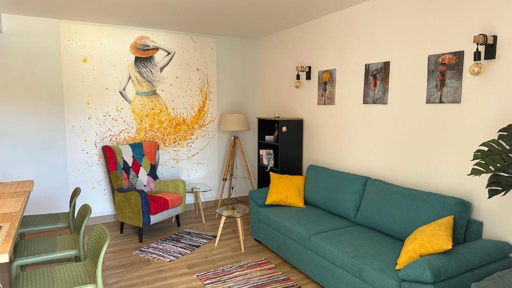 Image of Air-Conditioned, Remarkably Beautiful Apartment, Fibre Wi-Fi, Pool